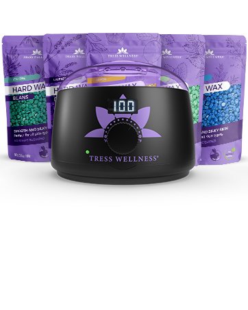 complete waxing kit with beads included