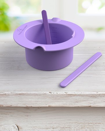 silicon pot, wax bowl, silicone pot, reusing wax