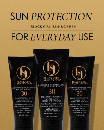 black girl sunscreen spf 30 african american women men protection sun