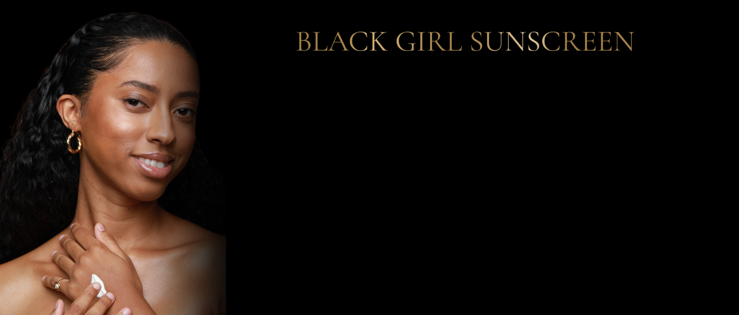 black girl sunscreen spf 30 50 sun screen women men black african american