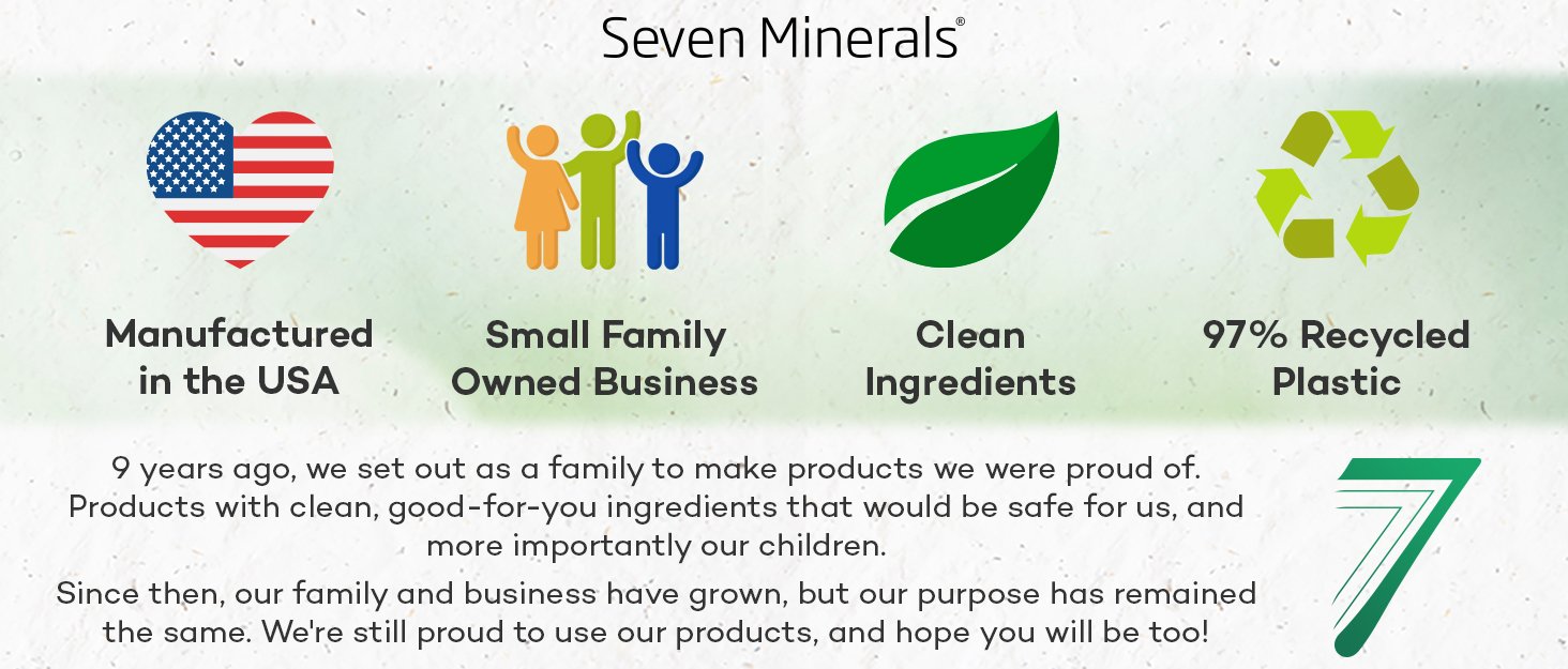 Seven Minerals Brand Story 2/21/24