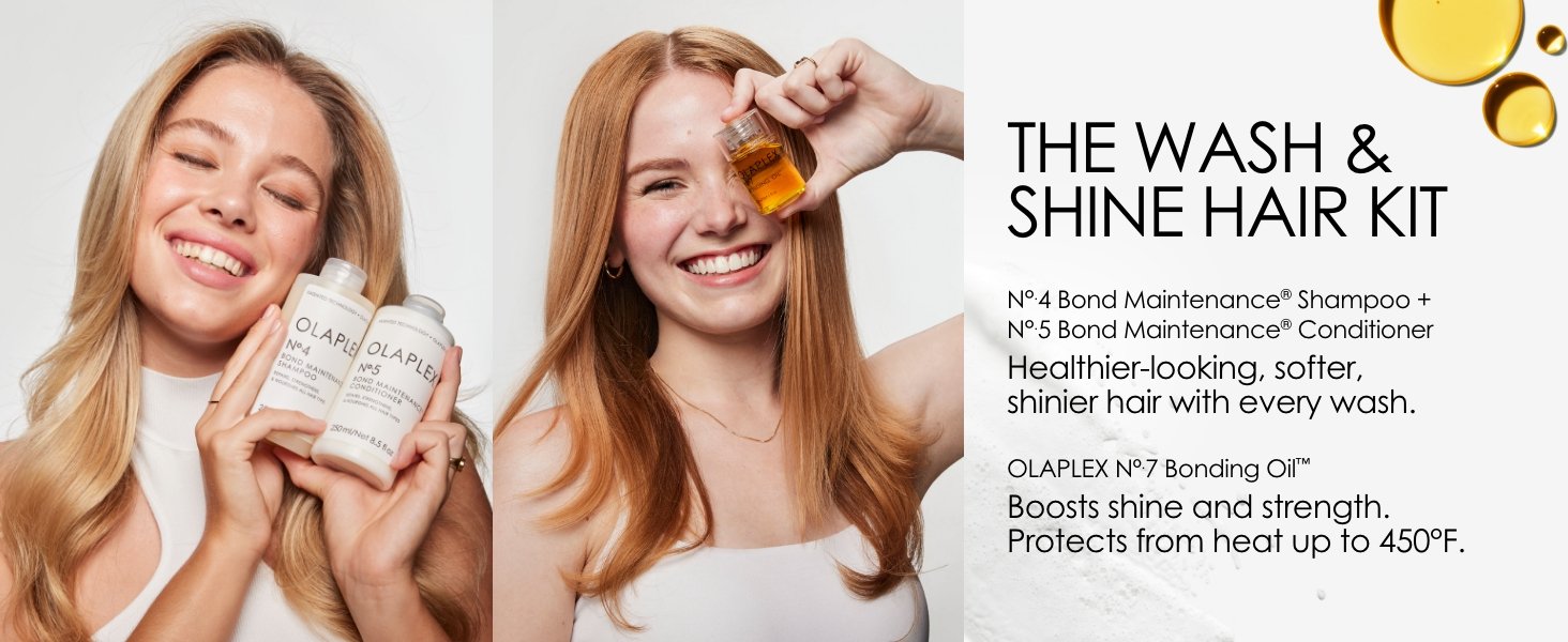 The Wash and Shine Hair Kit