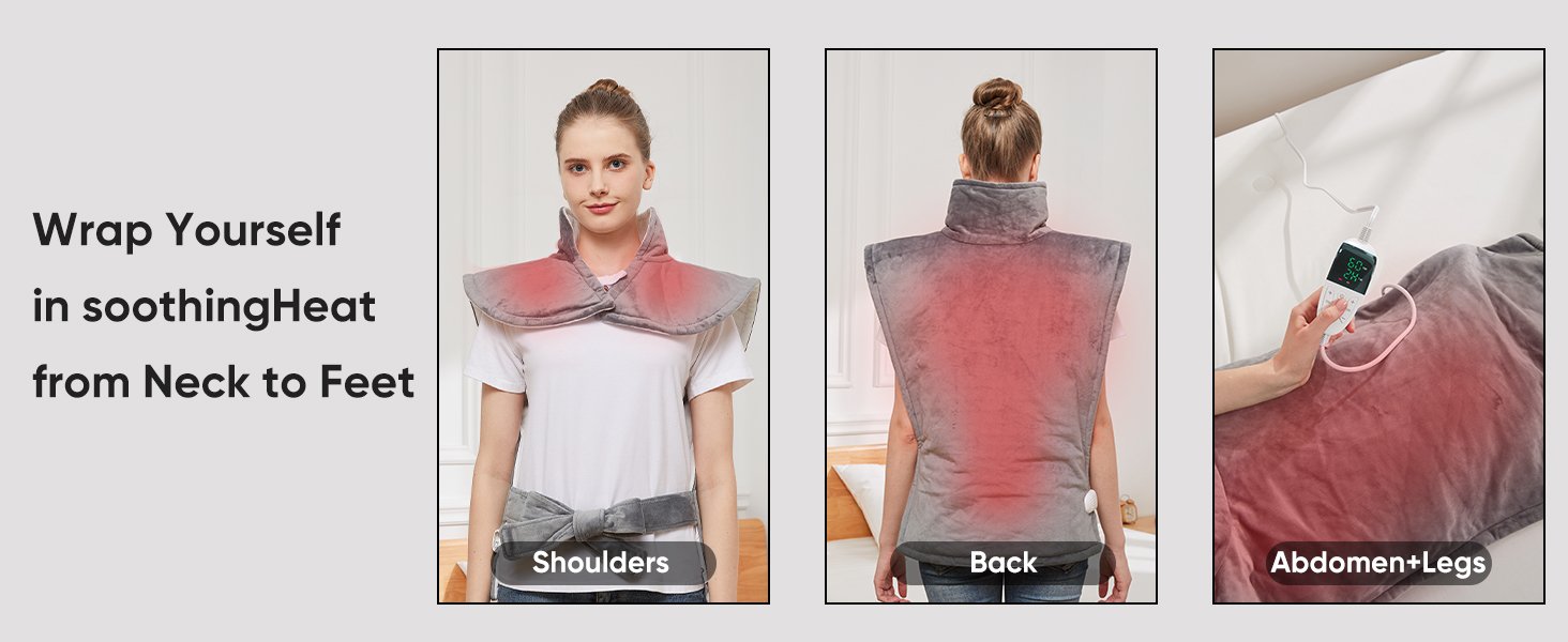 neck and shoulder heating pad