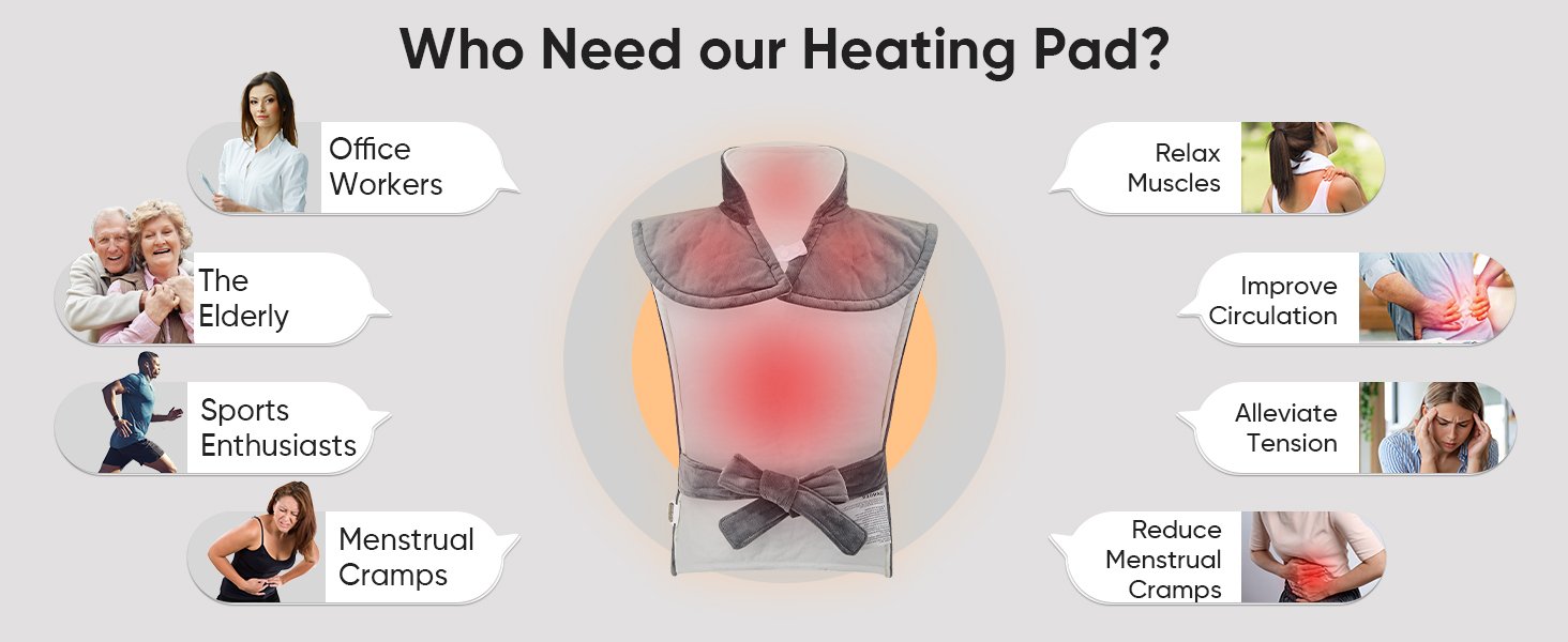 heating pad for neck