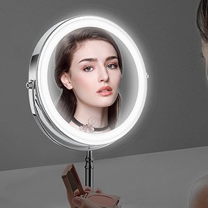 lighting when using mirror