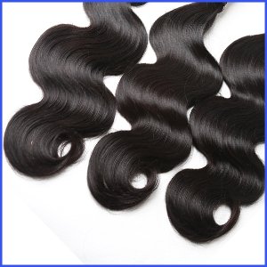 Human Hair Weave Bundles Natural color