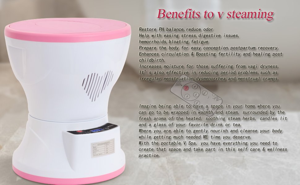 benefit of yoni spa steaming yoni pot chair portable home use