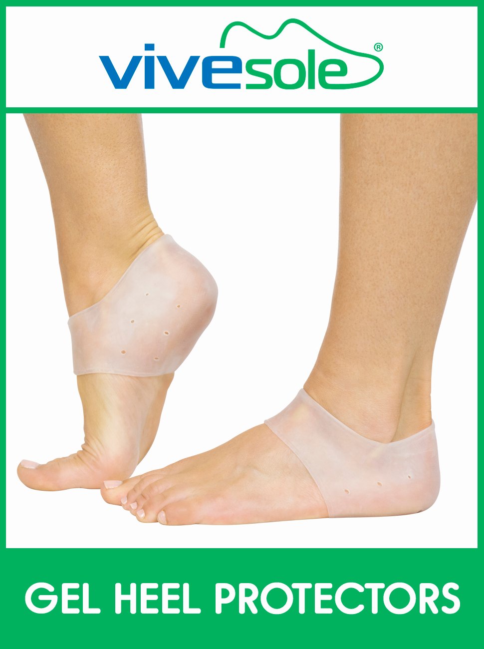 Plantar Fasciitis, Spur Relief - Soft Cushion Support - Protective Insert Sleeve