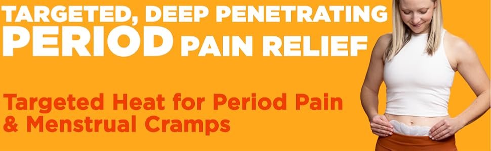 period pain menstrual cramps heat pain relief 