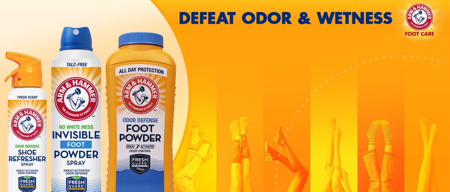 Arm & Hammer Foot Care Brand Sotry