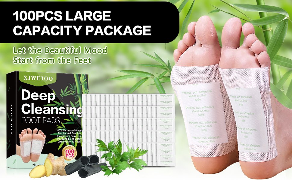 Foot Paches, Premium Deep Cleansing Foot Pads