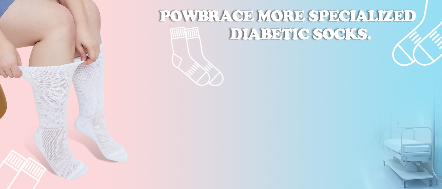 Wide Diabetic Socks for Men Women Plus Size,Lymphedema Socks,Socks for Swollen Feet and Ankles
